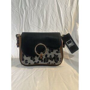 COPY - MKF Collection Mini Crossbody Shoulder Bag for Women - Black brown